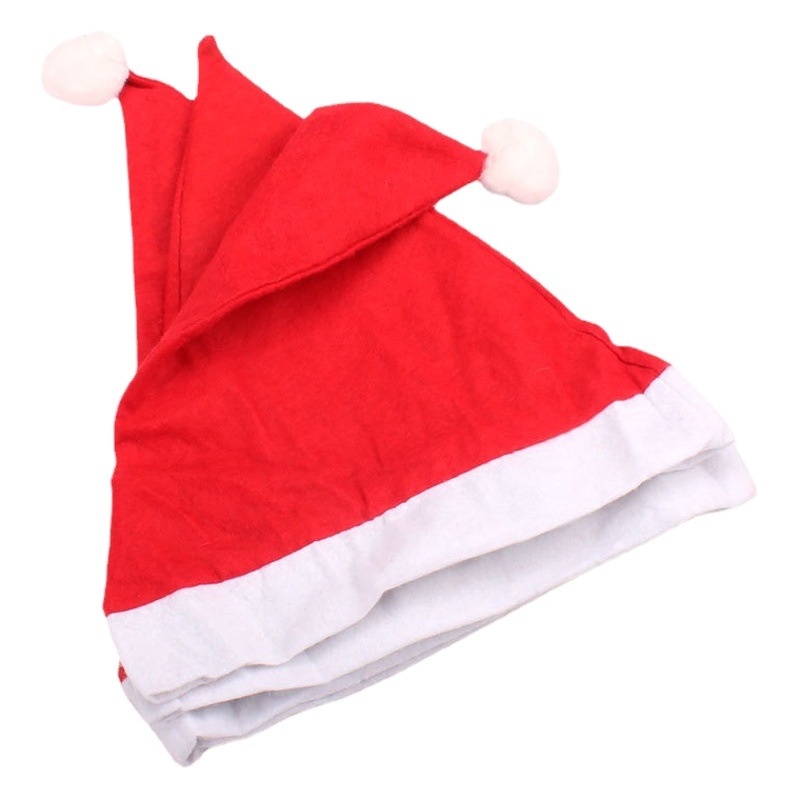 Christmas hat ordinary non-woven Christmas decorations hat children adult Christmas hat holiday factory wholesale
