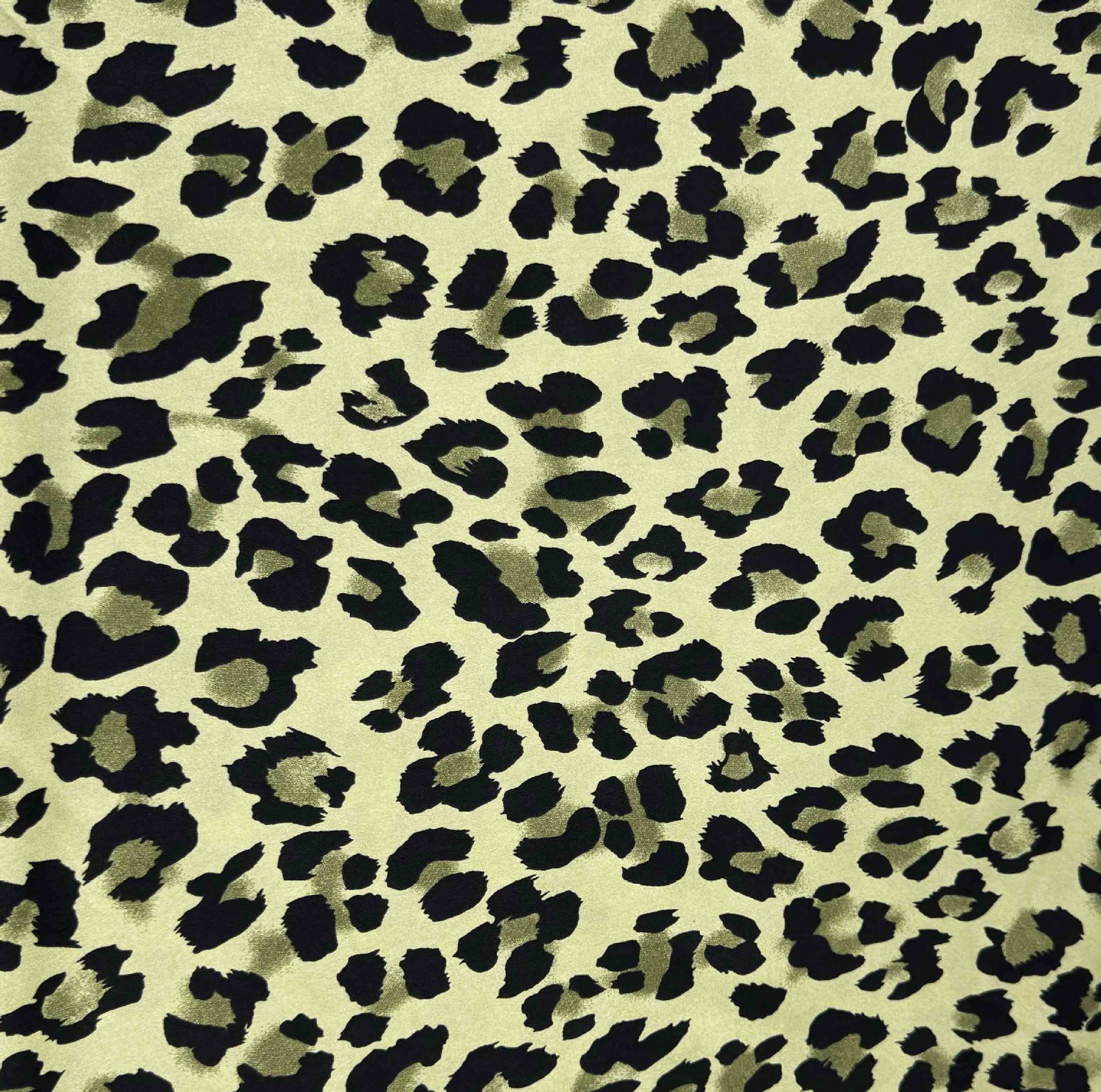 Picture of in stock Leopard Print Fabric Acetate Fleece Leopard Print Autumn and Winter Women's dress Wide Leg Pants Shirt Fabric