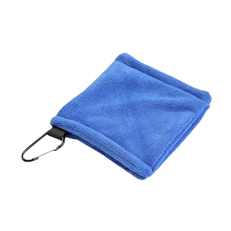 Picture of Golf ball cleaning towel microfiber golf towel club towel thickened fleece-lined wipe