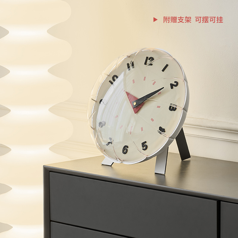 Wozoom Creative Bubble Balloon Living Room Wall Clock Artist Decorative Clock 2025 New Ornament Clock