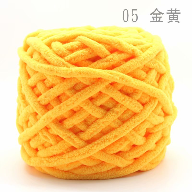 Picture of Ice Strip Yarn Single Strand Ice Strip Yarn Crochet Shoe Yarn Small Ice Strip Handmade Carpet Yarn Thick Yarn Scarf Yarn Ball