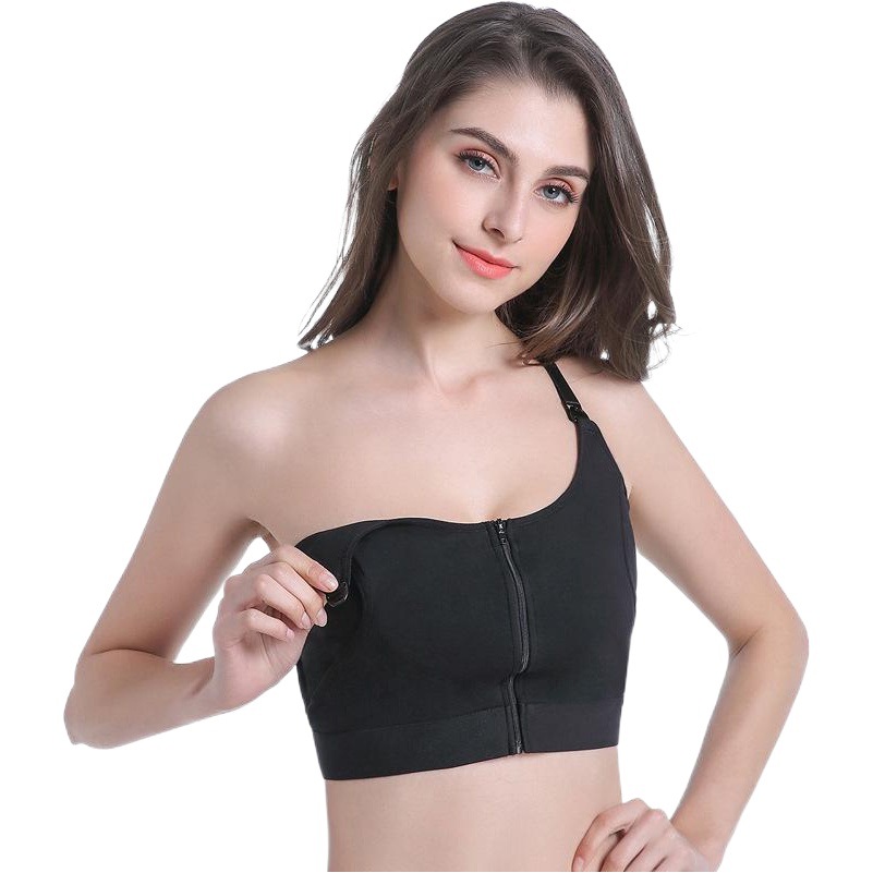 Wholesale European and American Hands-Free Breastfeeding Bra Without Rims Breast Pumping Maternity Underwear