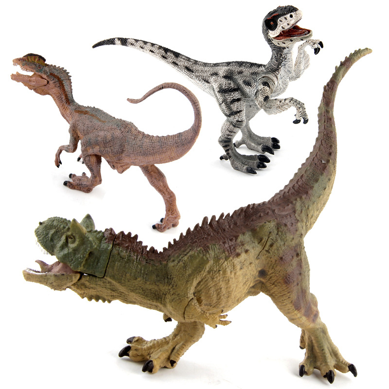 Aliexpress Jurassic Solid Artificial Dinosaur Model Arm Movable Large Velociraptor Kidsren's Model Toy