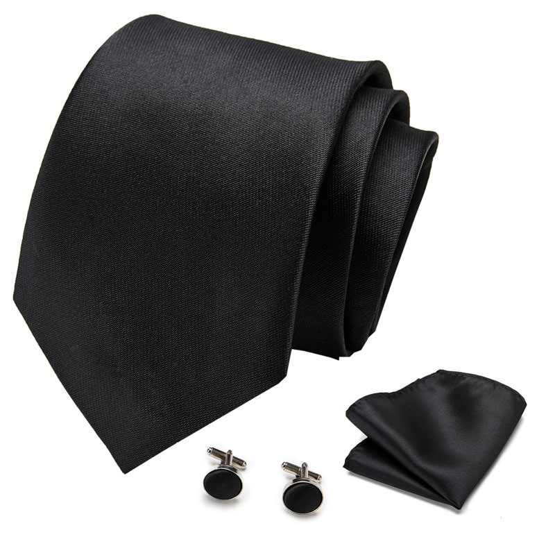 Picture of New Tie in Stock Cross-Border Hot Selling Tie Manufacturer Business Men's Formal Tie Set Ready-Made Fashion Accessories