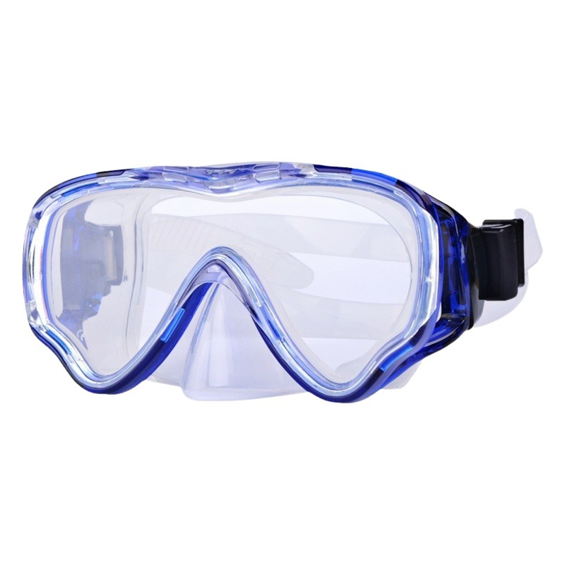 Summer Sports Diving Mask Snorkeling Mask Children's Diving Mask Free Diving Wide Angle Silicone Racing Goggles Wholesale