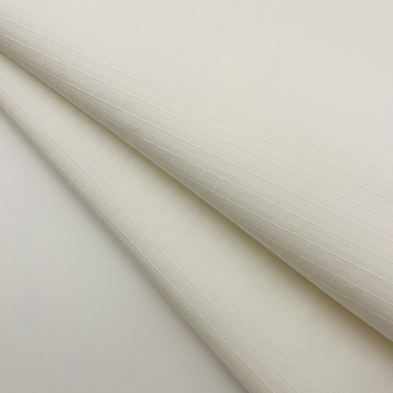Picture of Wholesale Canvas Full Polyester Plaid Cotton Thickeneded High Density Tent Fabric 240g Plaid Canvas Fabric Natural Color Raw Cloth