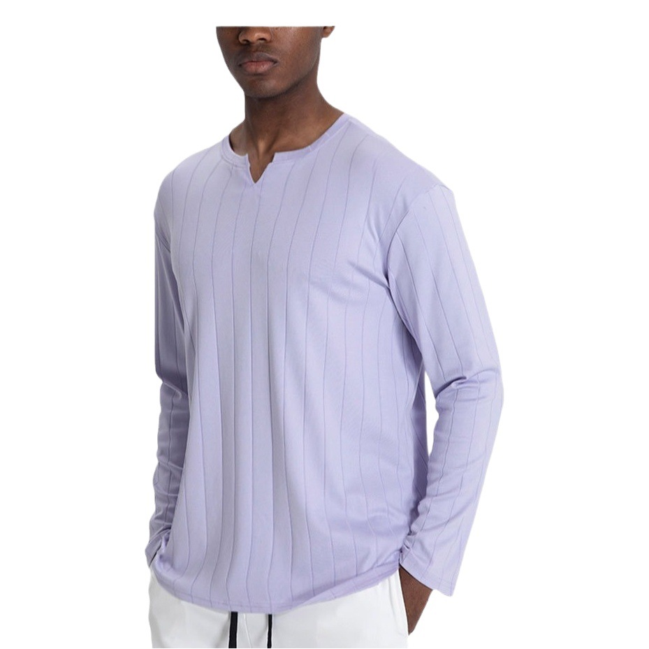 Running Fitness Quick-drying Sports Long-sleeved Men's Top T-shirt Loose Sweat-absorbent Football Basketball Training Clothes