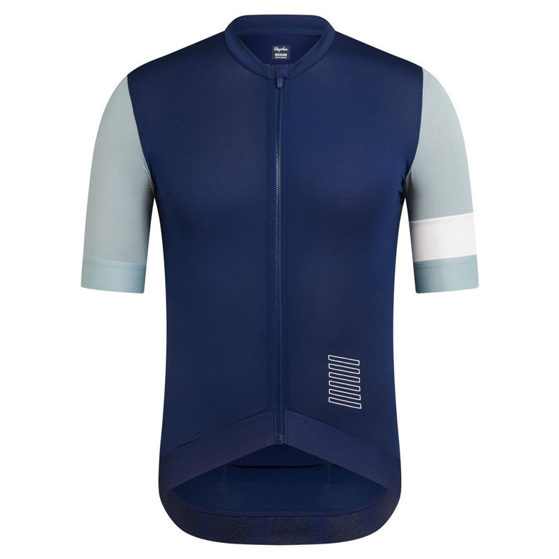 Cross-border new Rapha men's training competition summer short-sleeved cycling suit self-propelled bicycle top breathable and sweat-wicking
