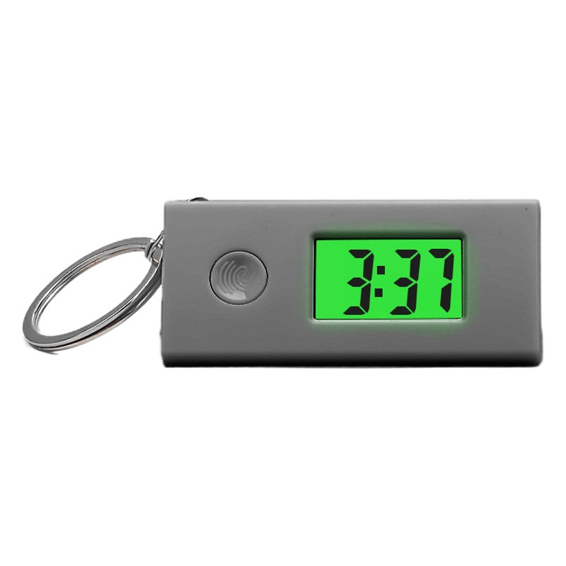 Luminous electronic small hanging table triangle portable key chain electronic table high value student examination table