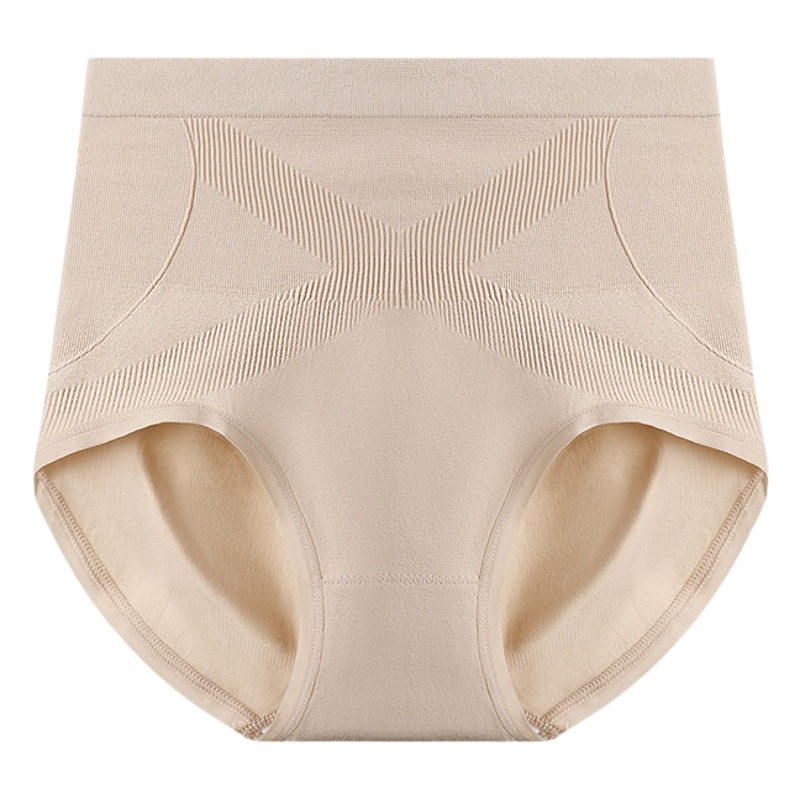 New high waist underwear women's hip cotton crotch body-shaping belly pants seamless comfortable breathable ladies briefs explosion