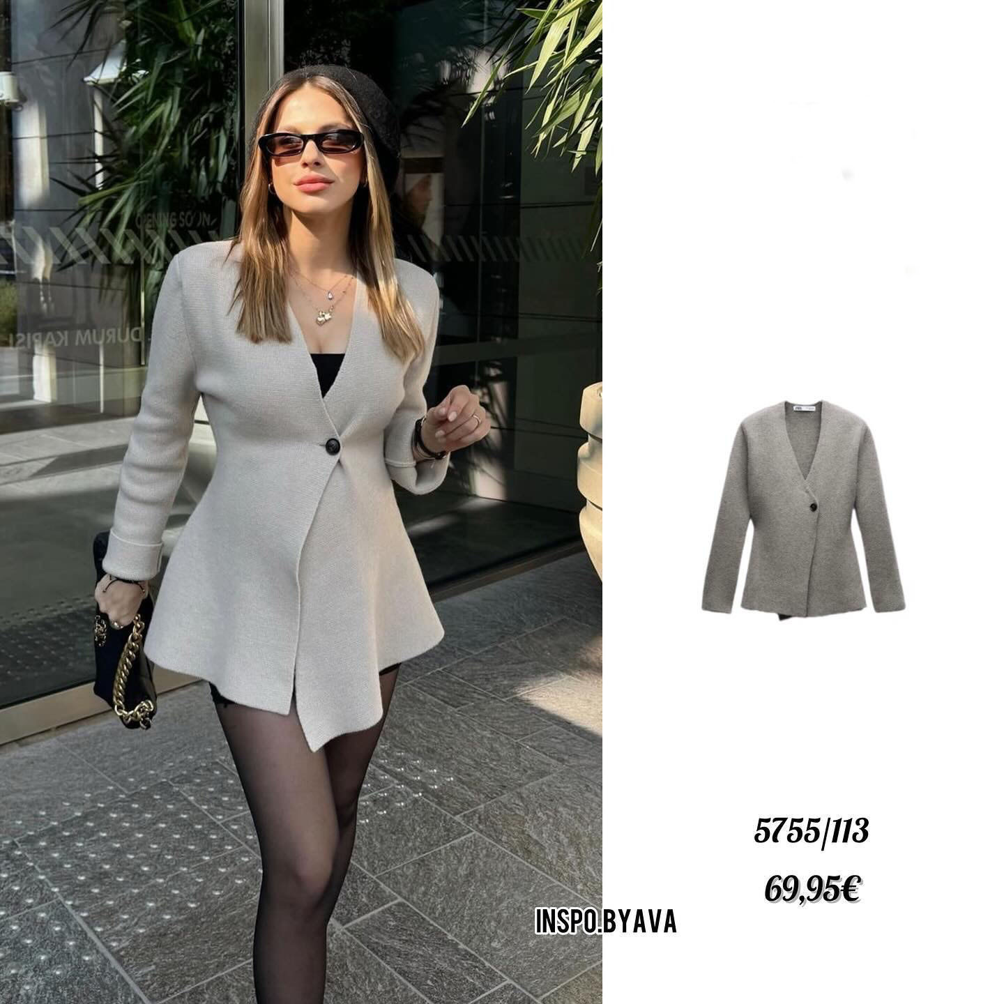 Picture of 2024 Spring New European and American Cross-border Women's Wear Temperament Light Mature Knitted Style Casual Jacket 2863