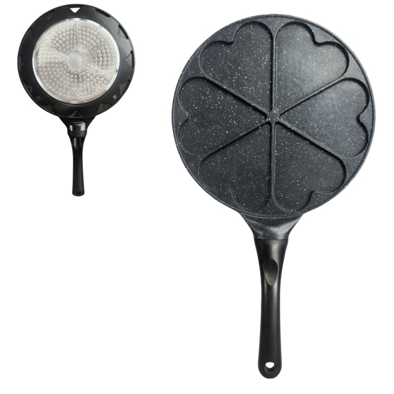 Picture of 1Pcmulti-Hole Egg Frying Pan Creative Porous Frying Pan Barbecue Plate Household Aluminum Alloy Series