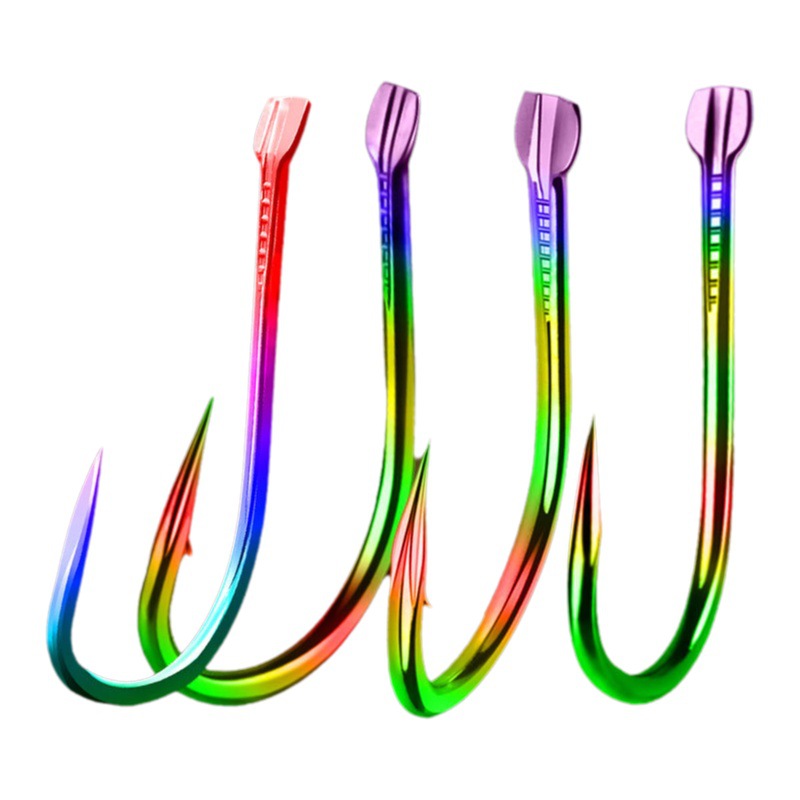 Colorful double groove Iseki Izu new guandong thousand and sea evening flying fish sleeves and other bulk hook fishing gear wholesale