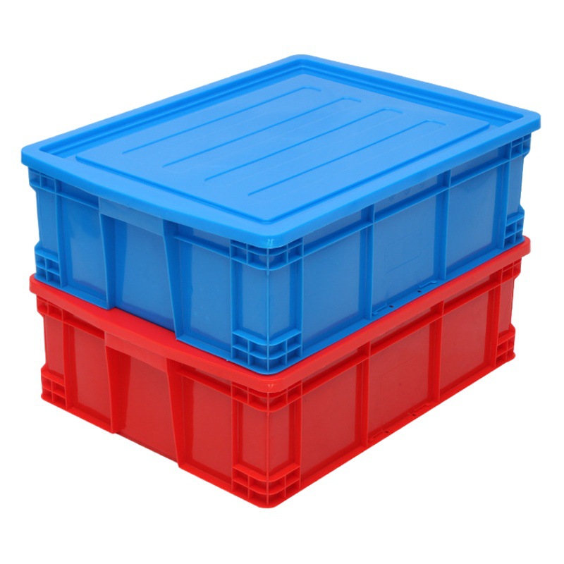 Rectangular turnover box plastic storage box 700-220 plastic turnover box thickened full clinker logistics turnover box