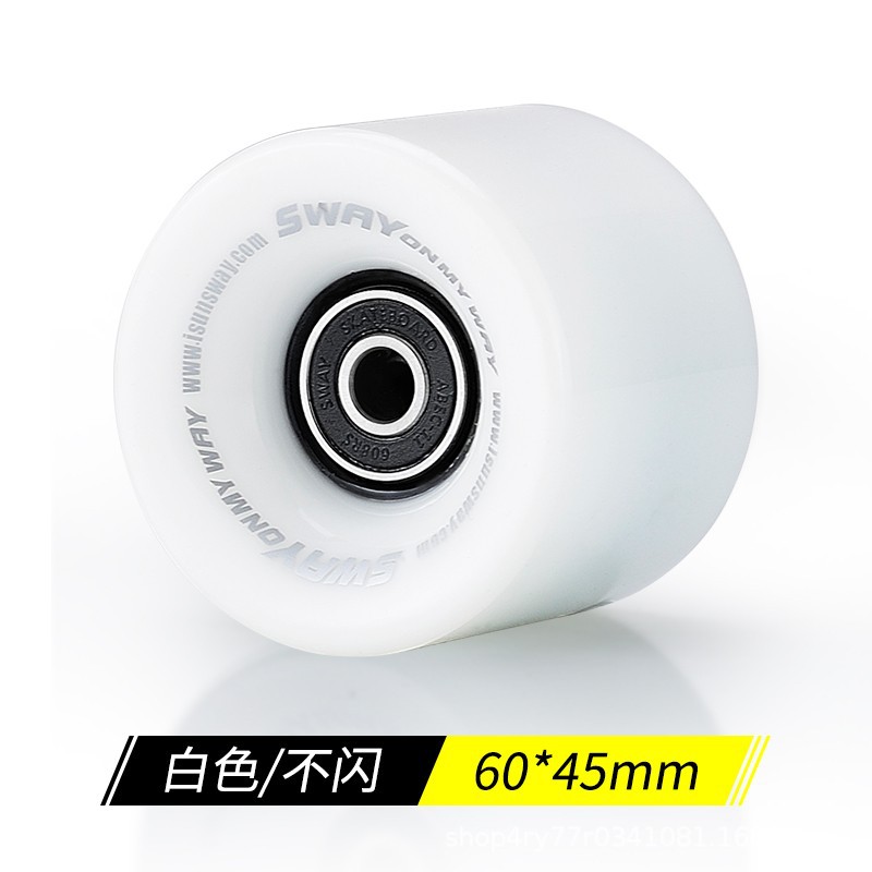 Picture of Skateboard Longboard Accessories Wheel Street Brush High Elastic PU Wheel Flash Four-wheel Skateboard Wheel Street Brush Wheel