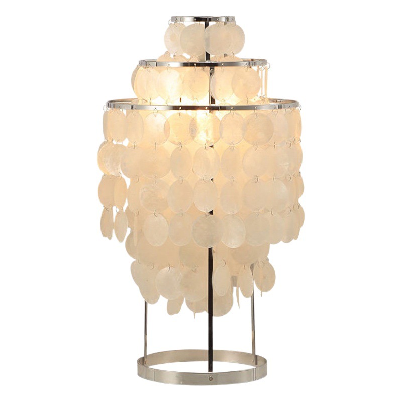 Cross-border Shell Table Lamp Bedroom Girl Bedside Lamp Home Wedding Room Warm Romantic Living Room Table Lamp Foreign Trade
