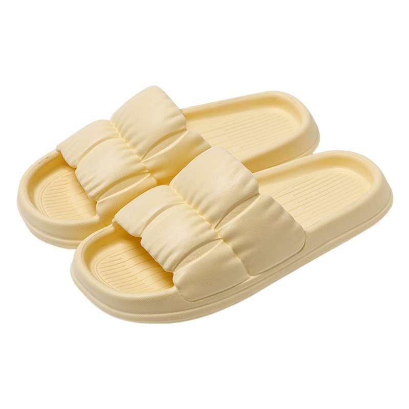 Home slippers step on excrement feeling EVA sandals wholesale non-slip couple bathroom bath household sandals and slippers for men and women