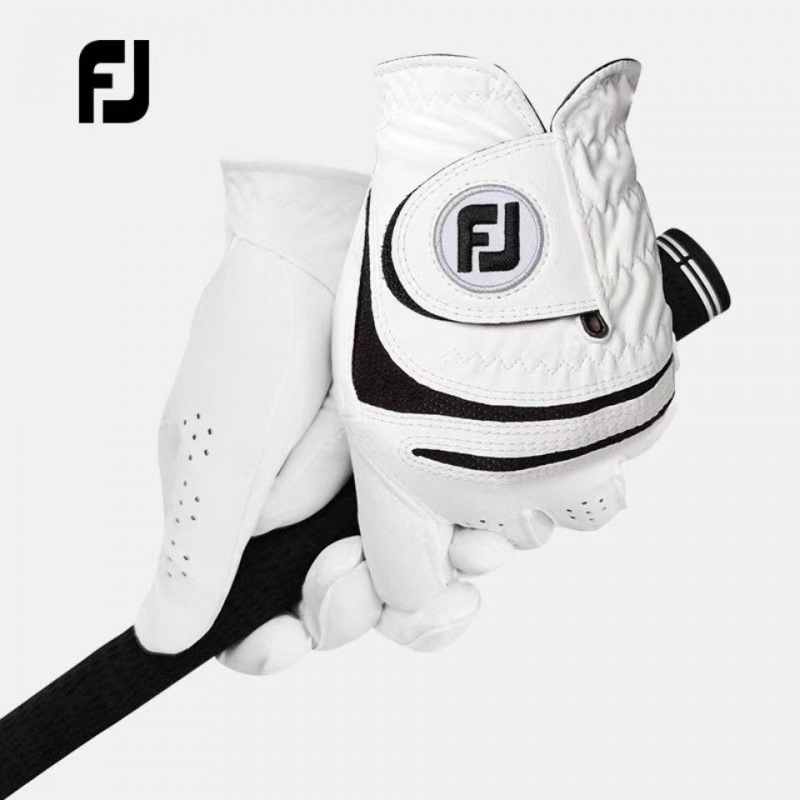 Golf gloves men's left and right hands PU splicing sheepskin wear-resistant non-slip breathable four seasons single packaging factory