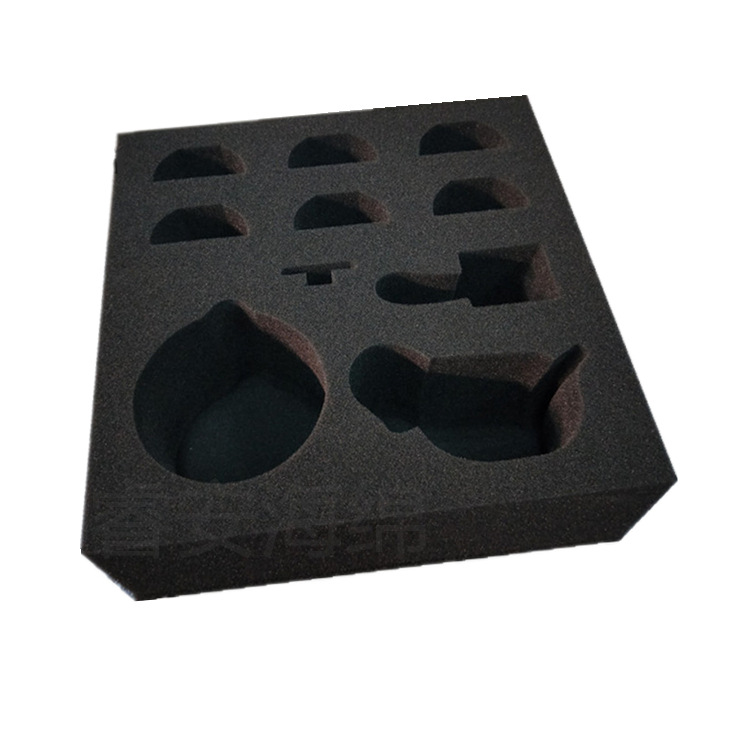 Picture of Necklace ring sponge packaging lining velvet gift box inner support flocking jewelry box inner support sponge pad