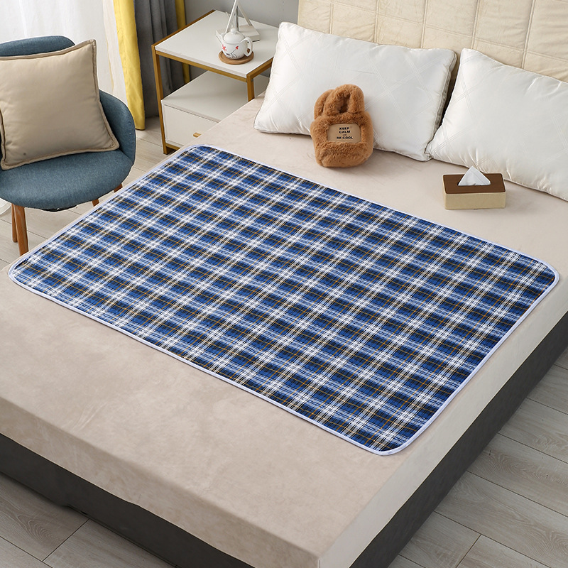 Picture of Adult Diaphragm Pad Waterproof Washable Cotton Breathable Oversized Diaper Care Mattress for the Elderly