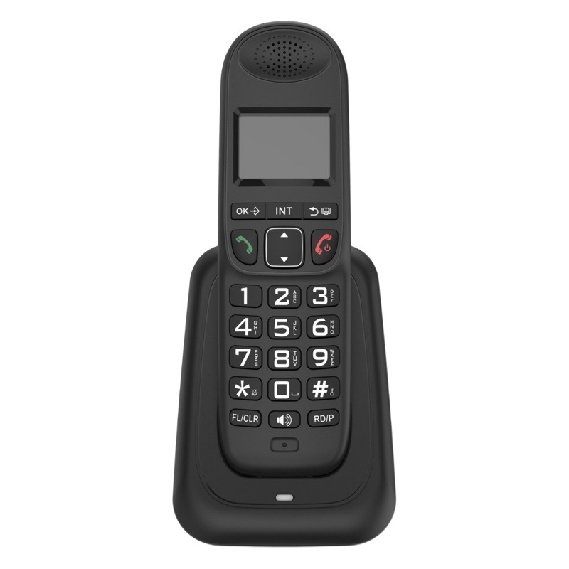 Business Office Home Portable Handheld Digital Cordless Phone Low Radiation Cross-Border Home Use