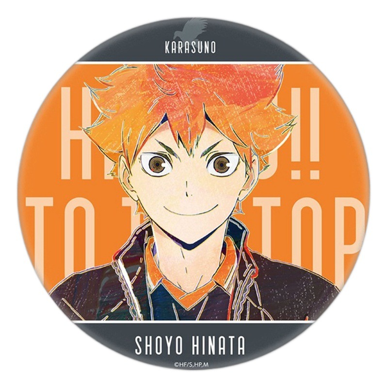 New Q Version Volleyball Boy Badge Anime Bar Tinplate Brooch Wholesale Row 265-286