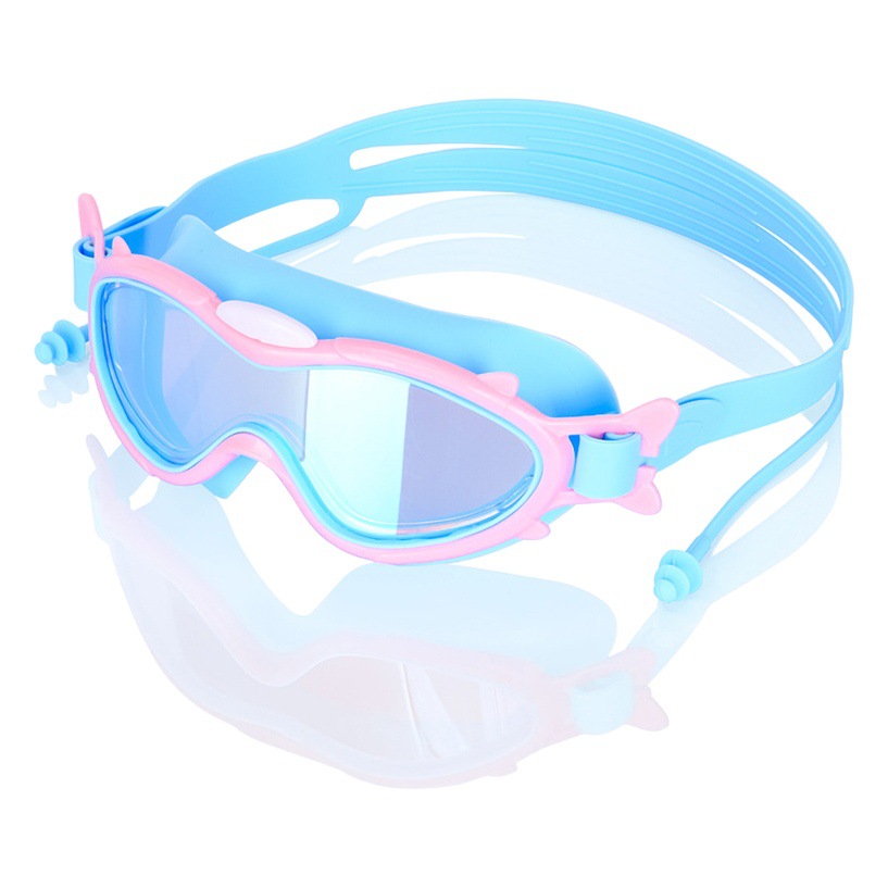 Children's swimming goggles wholesale waterproof anti-fog swimming goggles HD large frame swimming goggles swimming equipment supplies