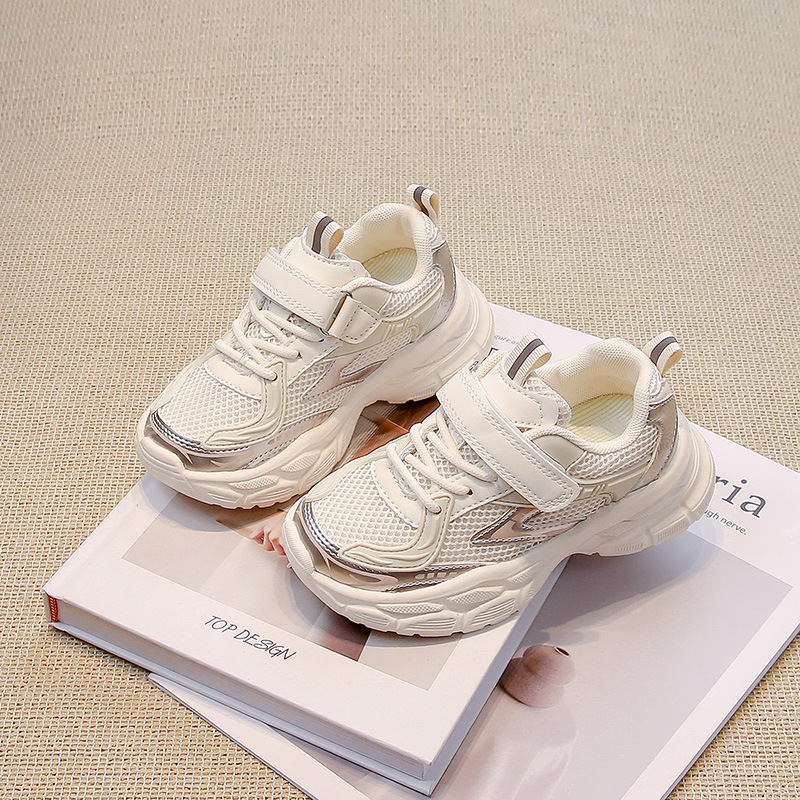Girls' sneaker 2025 New Spring and Autumn Children's Shoes Mesh Breathable Torre Shoes Summer Men's Zhongda Children's Net Shoes