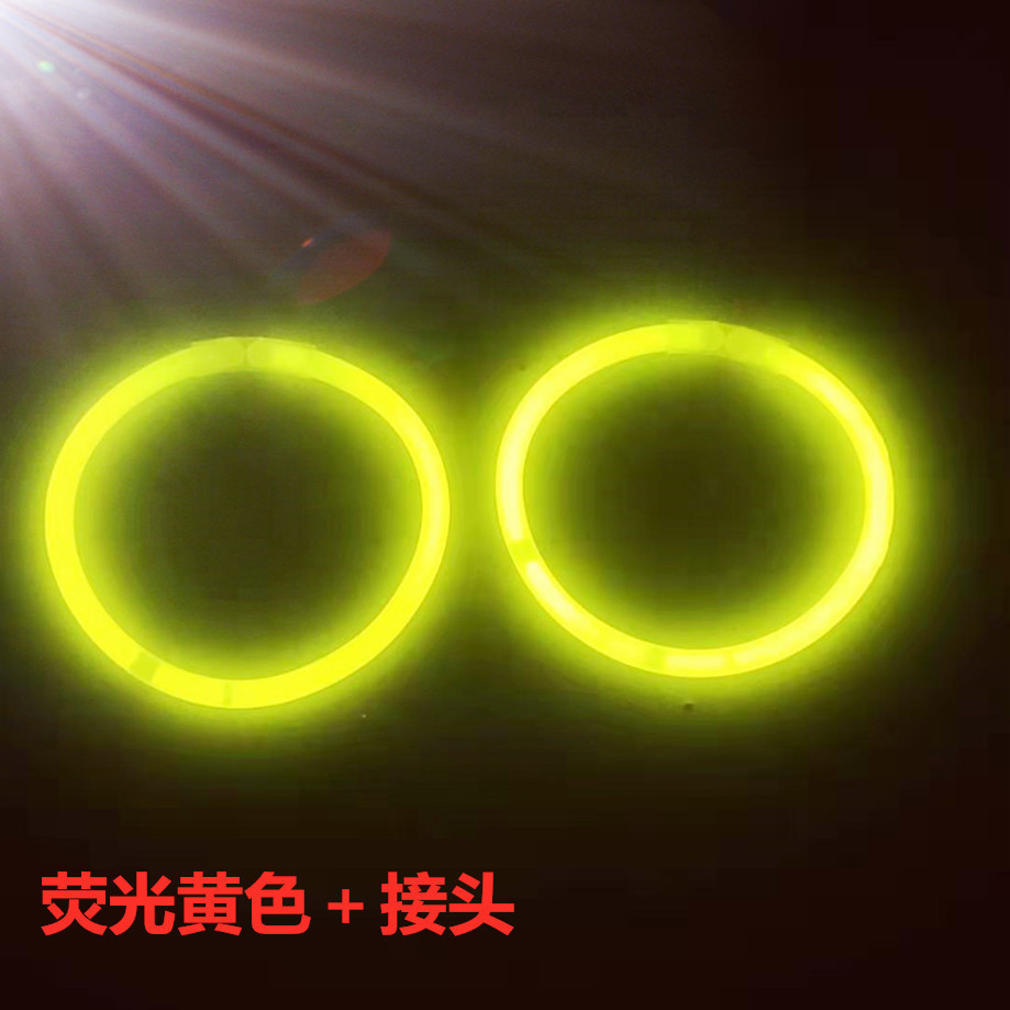 Picture of Disposable Fluorescent Sticks Batch Concert Luminous Bracelets Fluorescent Stick Toys 100 Fluorescent Sticks with Labeling