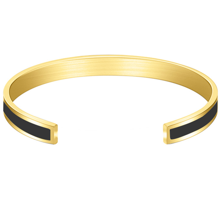 Picture of Cross-Border Export Jewelry My Badass Girl Gang Stainless Steel Bracelet Colorful Customizable Bracelet