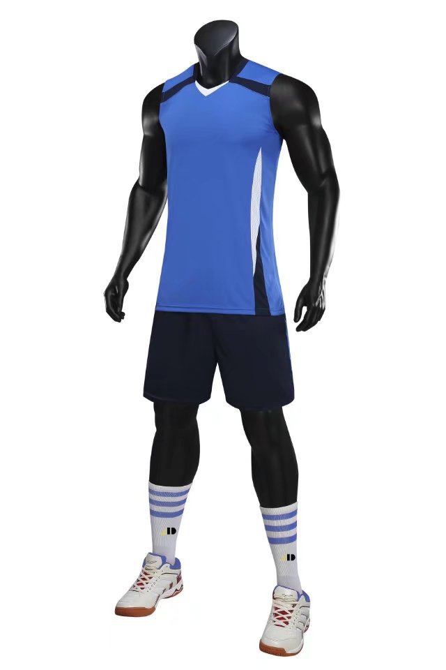 Picture of Volleyball Uniform Suit for Men and Women, Quick-Drying Round Neck Sports Ball Clothing, Competition Volleyball Team Uniform, Wholesale Printed Number