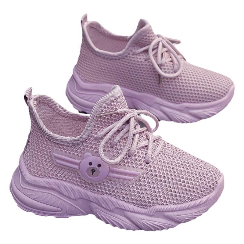 Children's Shoes Boys Breathable Mesh Shoes Summer 2024 New Spring and Autumn Children's Coconut Shoes Children's Girls sneaker