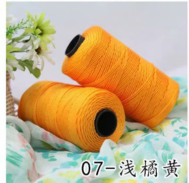 Picture of Three strands of nylon thread twine hook wire knitting hook hat shoes line car seat ice silk wool manufacturers wholesale