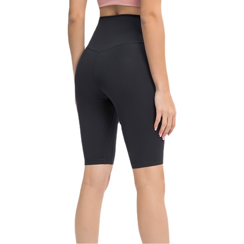 The Same Style of Sports Pants for Women, High Elasticity, Tight-Fitting Butt Lift, Running Training, Fitness Shorts, Sports Five-Point Yoga Clothes, Summer