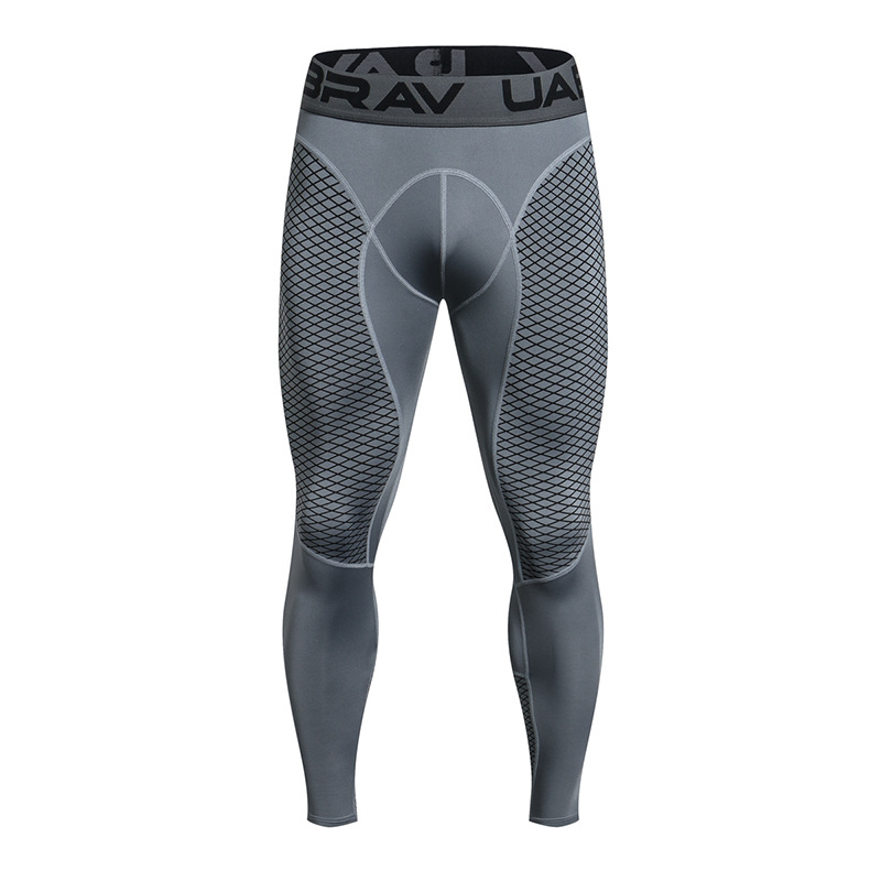Picture of Sports Pants Men's Quick-drying Basketball Tight Compression Leggings Sports Outdoor Fitness Trousers Men's Compression Pants