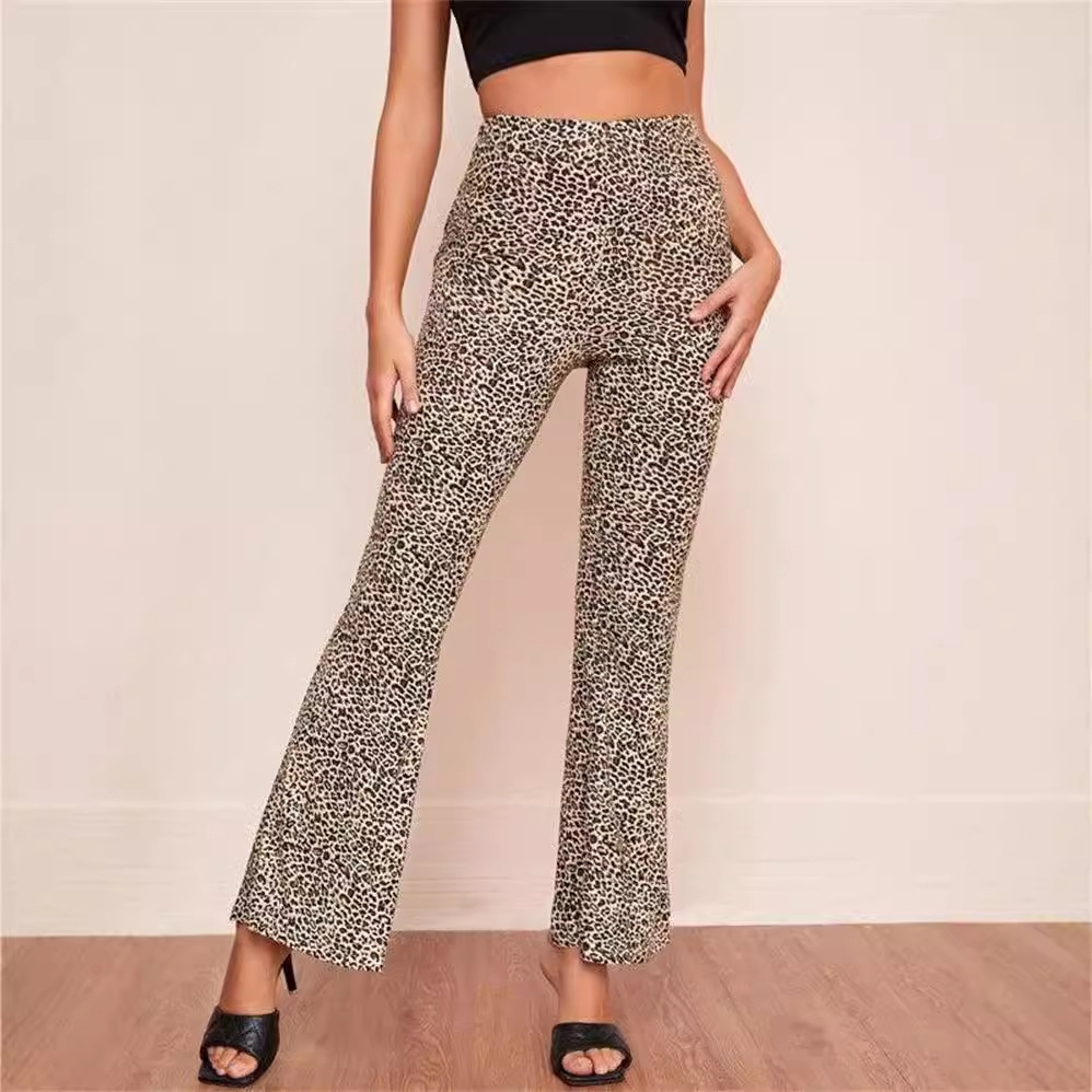 Wish AliExpress Cross-border Hot Selling Women's Sports Fitness Running High Waist Casual Pants Loose Large Pants Wide Leg Pants