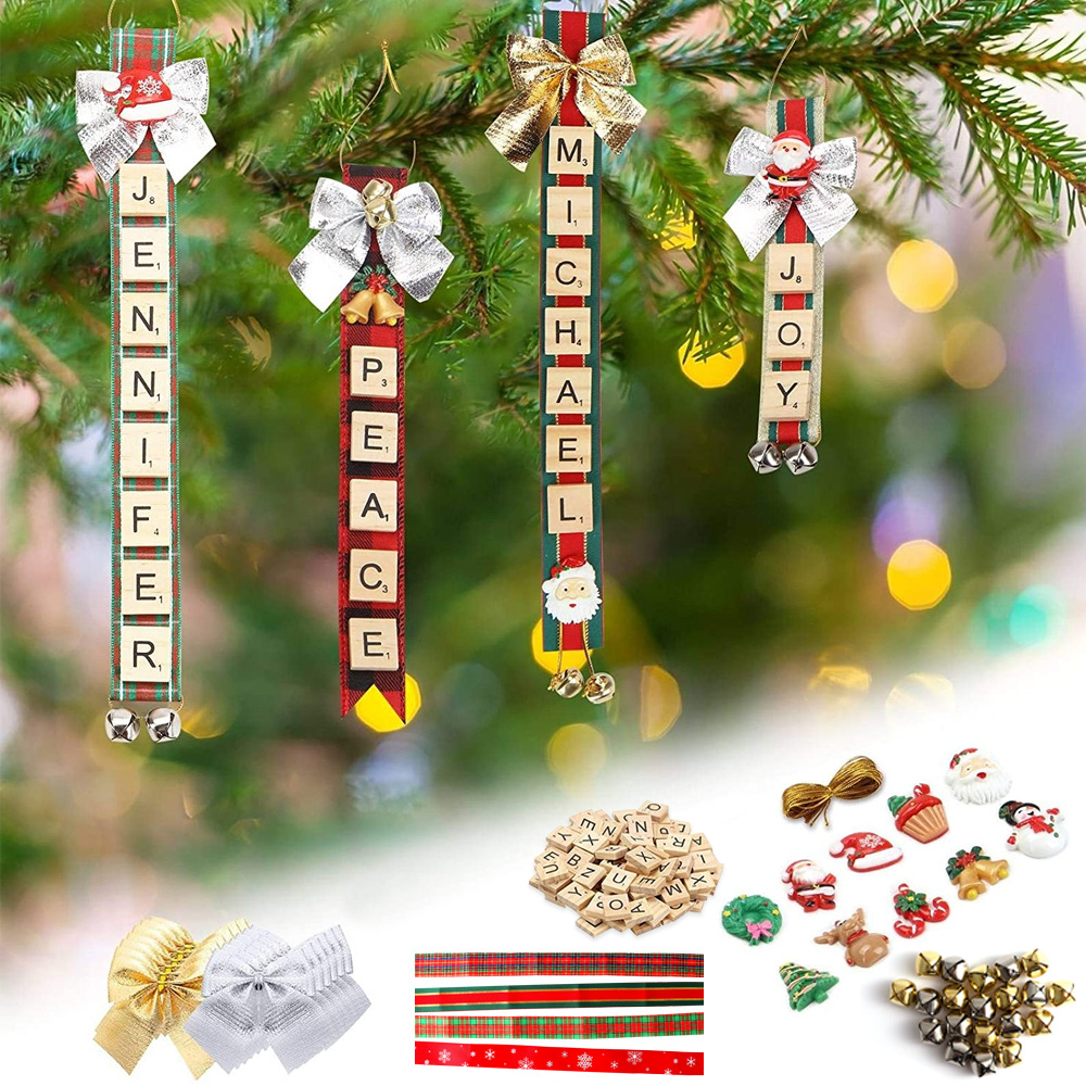 New Christmas Decorations Christmas combo set handmade DIY Christmas tree decoration gift box bag gift decorations