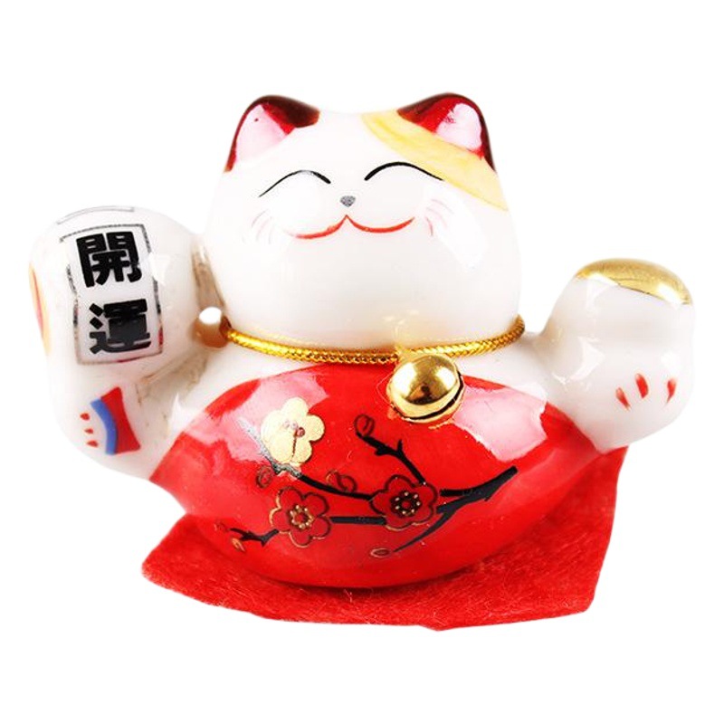 Small Car Ornaments Car Decoration Car Interior Decoration Doll Cute Creative Safe Car Supplies Lucky Cat