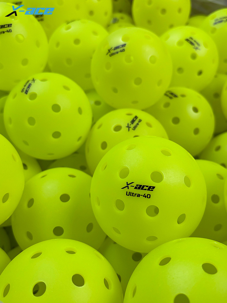 New Product Rotational Molding 40-Hole Pickleball Pickleball Indoor and Outdoor Training Hole Ball High Elasticity and Durable Pickleball