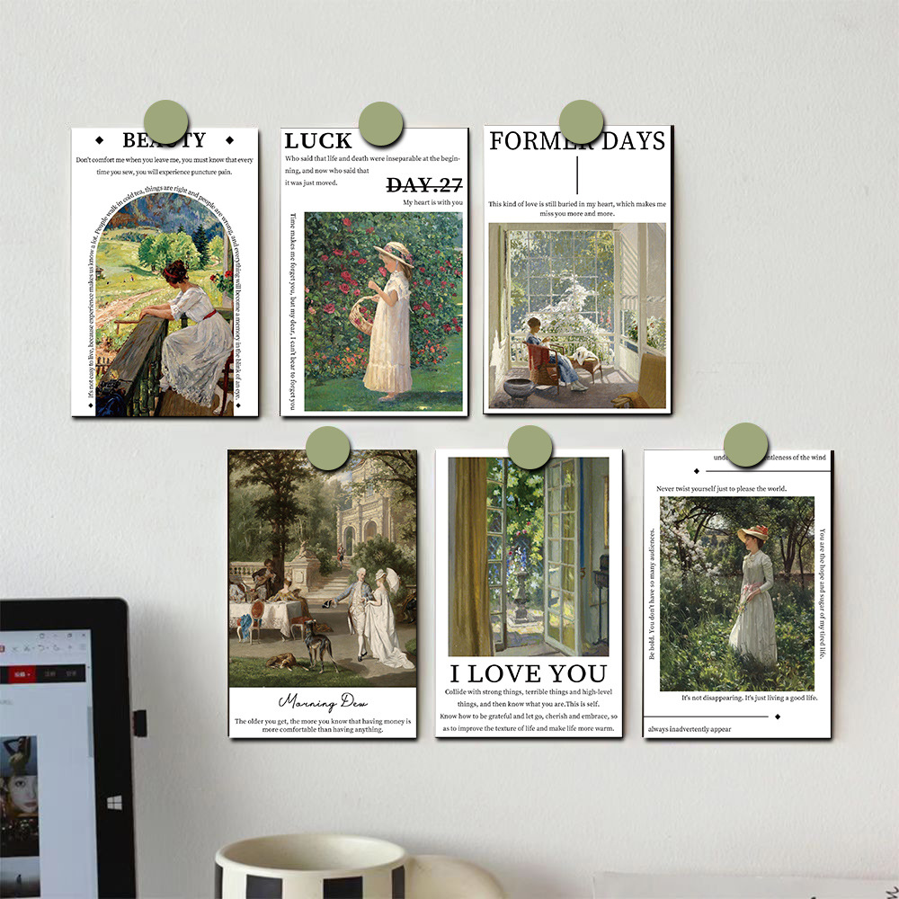 The Wizard of Oz 10 Fairy Tale Decorative Cards Wall Postcards Dormitory Living Room Bedroom Decorative Painting