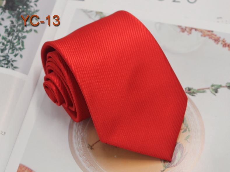 Picture of Business Casual Men's Tie Polyester Silk Twill Black Red Suit Accessories 8cm Hand Tie Solid Color Tie