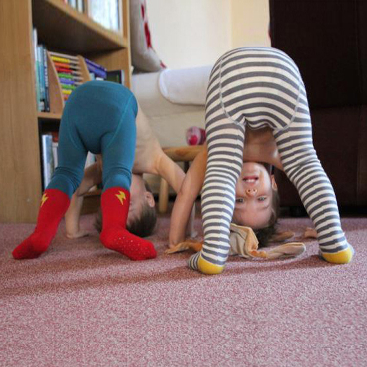 Picture of Spot Spring and Autumn Cotton Baby Pantyhose Cute Boys and Girls One-piece Socks Newborn Baby Big PP Leggings Socks
