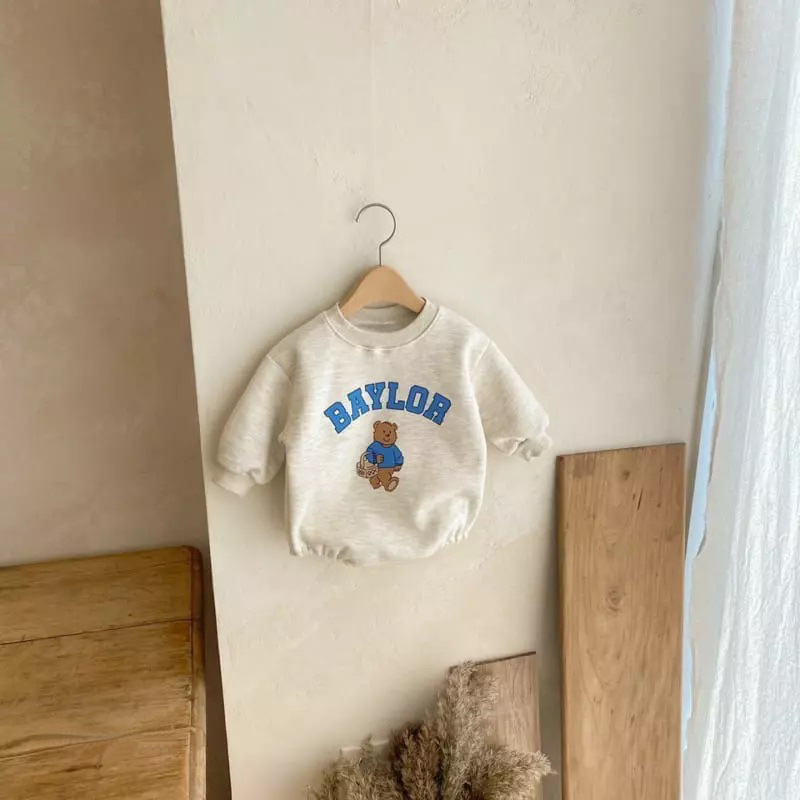 Picture of 2024 Spring Newborn Clothes Baby's Spring Clothes Bag Fart Clothes Baby's Sweatshirt Triangle Climbing Clothes Baby jumpsuit