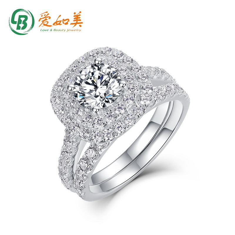 Europe and the United States wish cross-border explosions accessories full inlaid egg-shaped 925 sterling silver fashion women's wedding ring refers to factory wholesale direct sales