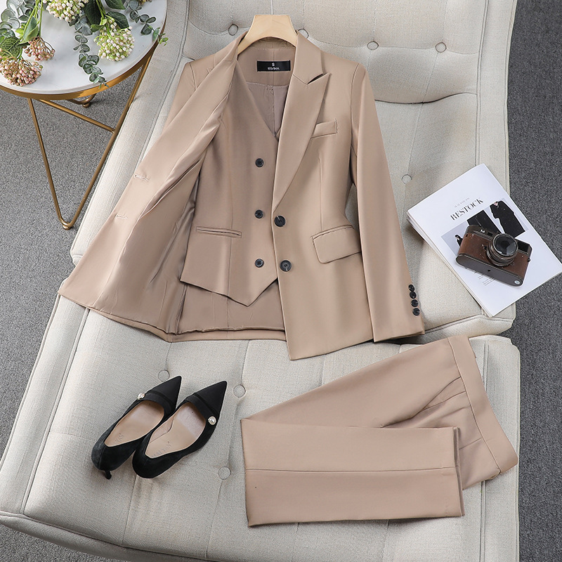 Picture of Business Wear Women's Cross-border Autumn and Winter New Fashion Formwork Suit Business Casual Suit Work Clothes