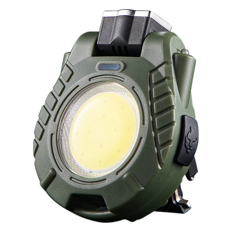 Cross-border new induction cap clip head lamp LED multifunctional mini flashlight portable work lamp strong light charge night fishing