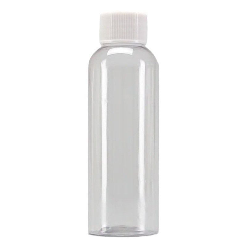 In stock 30 ml100ml500ml twist cap plastic bottle pet transparent liquid sub-bottle round shoulder sealed small sample bottle