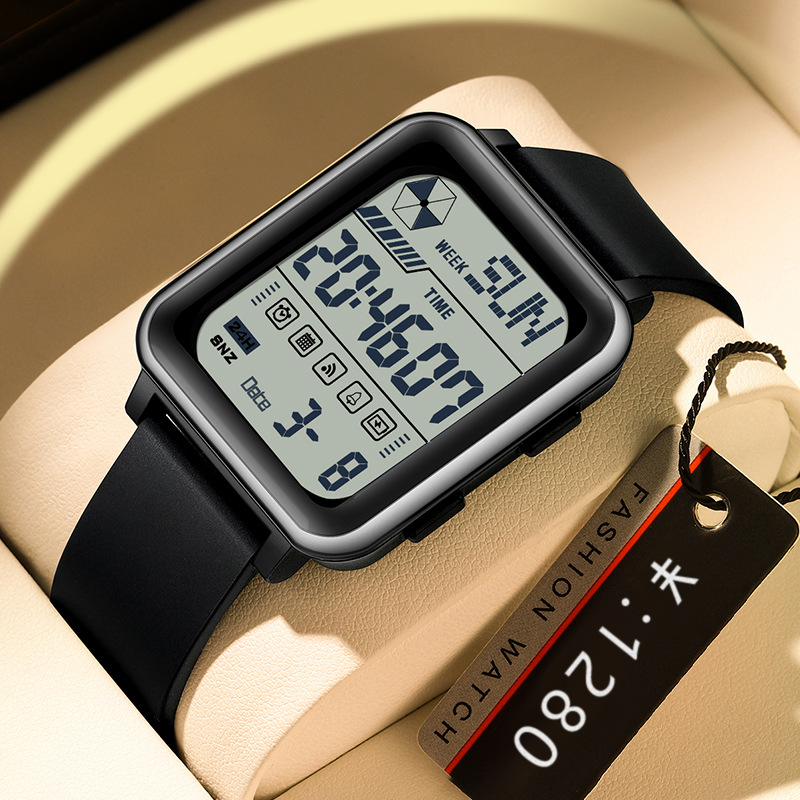 Picture of Watch men's square personality trend sports hot electronic fashion waterproof digital live explosion 2024 new