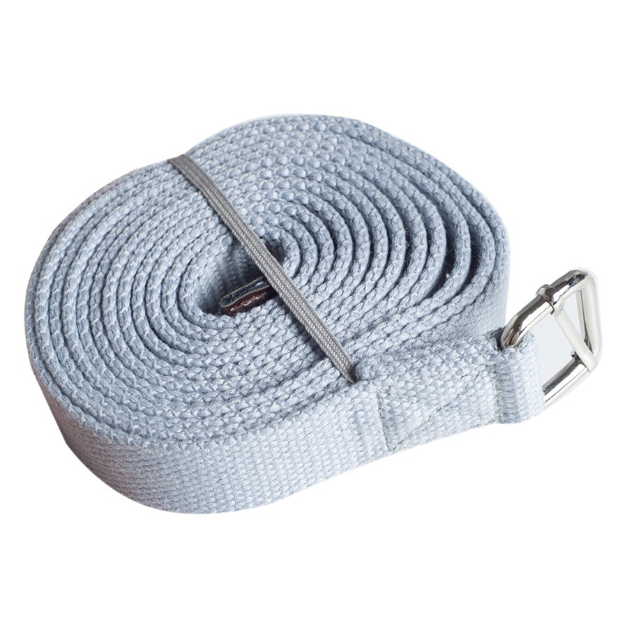 Factory Wholesale Yoga Tension Belt Yoga Auxiliary Supplies Sports Stretching Strength Training Iyengar Stretch Belt