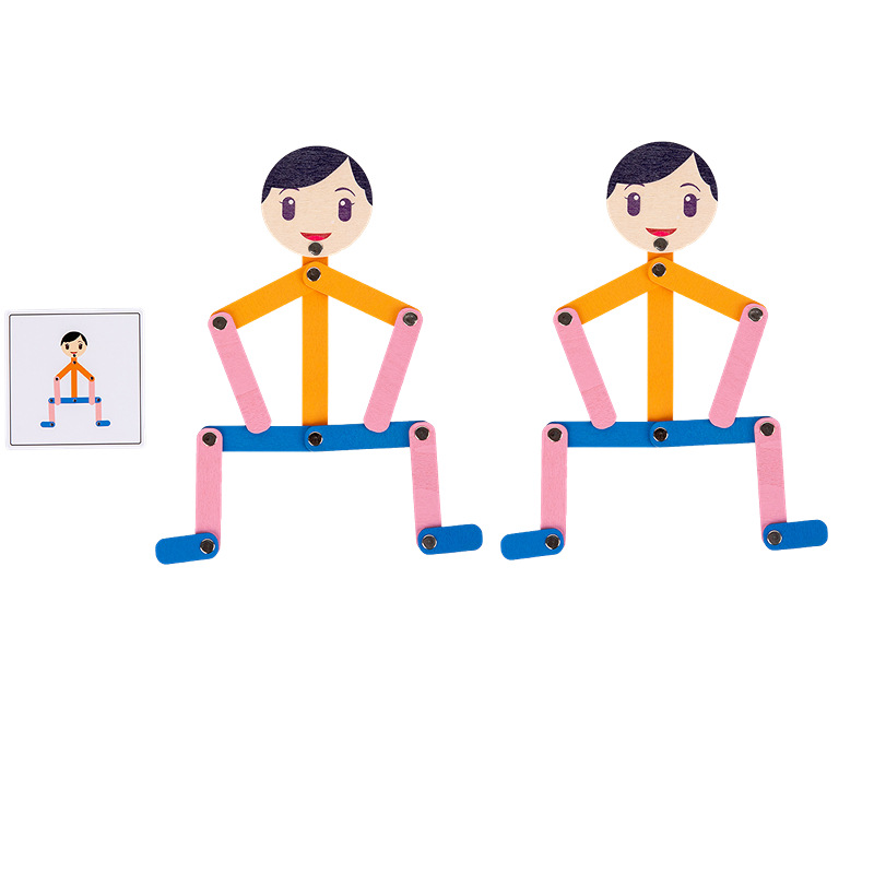 Picture of Educational Early Learning Patterned Wooden Figures for Children Aged 2-3-6 Years Old, Baby Enlightenment Wooden Toys Wholesale, Creative Enlightenment